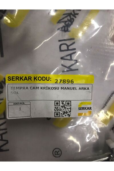 SERKAR fiat tempra sol arka cam kriko mauel 7603209
