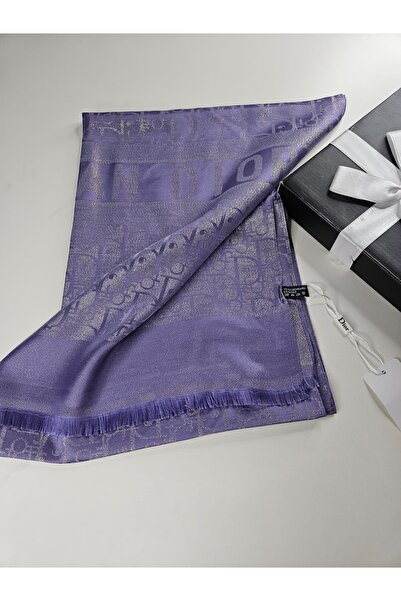 Webinay Home Simli Kaşmir İpek Şal CD Tema Cashmere Shawl Hijab A Kalite Kaşmir Şal