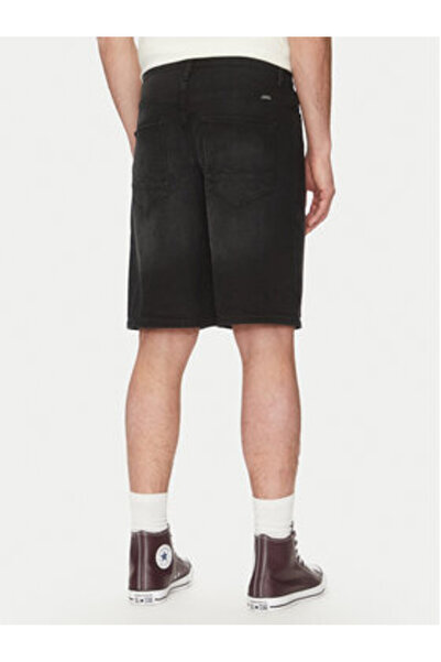 Blend Ανδρικό τζιν σορτς 20718406 Μαύρο