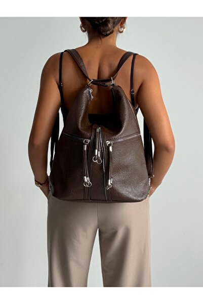 KIRASE ΝΕΟ CASUAL ΜΟΝΤΕΛΟ ΠΟΙΟΤΗΤΑΣ ΜΑΛΑΚΟ ΔΕΡΜΑΤΙΝΟ ΜΕΓΑΛΟ ΜΕΓΕΘΟΣ ΠΛΑΤΗΣ ΚΑΙ ΤΣΑΝΤΑ ΩΜΟΥ ΜΕ ΠΛΗΡΕΣ ΛΕΠΤΟΜΕΡΕΙΕΣ