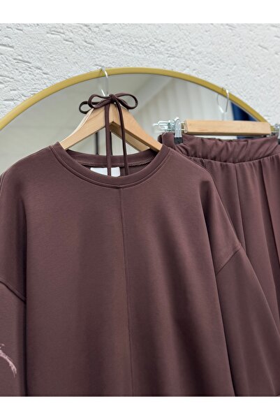 BENAHOLL Celessa Tie-Up Suit-Mt4117 Brown