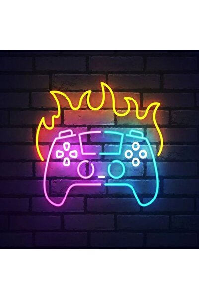KAMER NEON LED IŞIKLI GAMER PLAYSTATİON GAMEBOY GAMER KONSOL