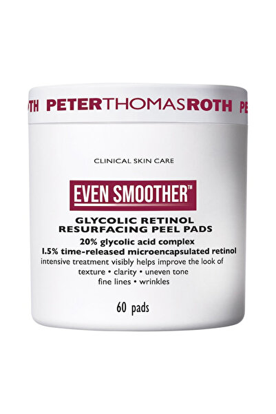 PETER THOMAS ROTH Ακόμα πιο λεία επιθέματα απολέπισης με γλυκολική ρετινόλη 60 τεμάχια