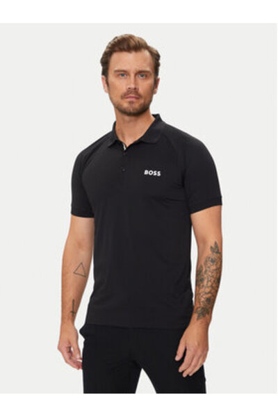 BOSS Ανδρικό Πόλο 50519853 Μαύρο