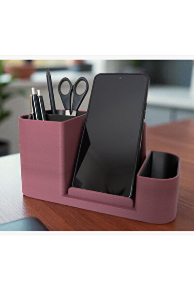 SLM Entegre Telefon Tutuculu Ofis Masası Düzenleyici