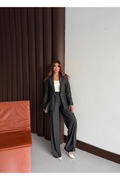 Nadrina Premium Jacket Set with Sleeve Detail