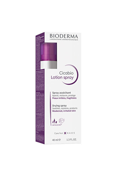 Bioderma Repairing lotion spray, Cicabio, 40 ml, Spray, 40 ml