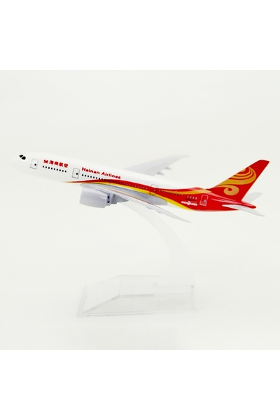 OEM Модел на самолет Boeing B787 на Hainan Airlines, метален, 14 см, мащаб 1:400