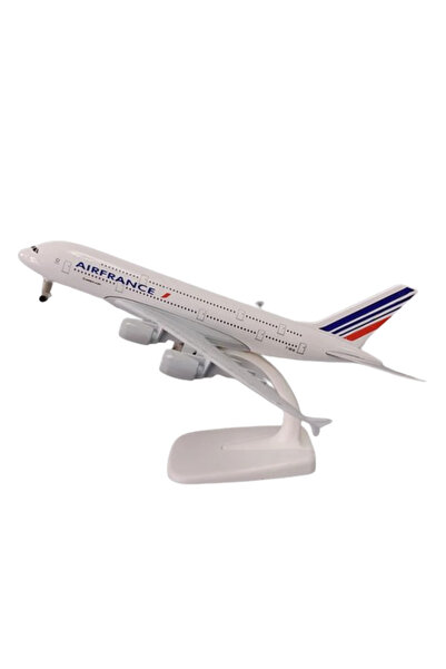 OEM Model de avion Air France Airbus A380, 20 cm, scară 1:250