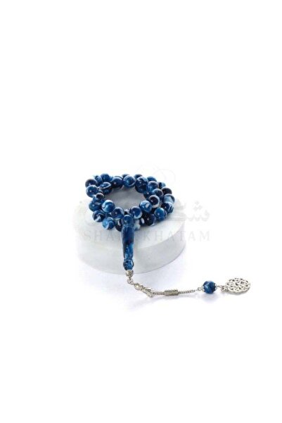 Generic Blue Mixed Bakelite Prayer Beads Trabzon 45