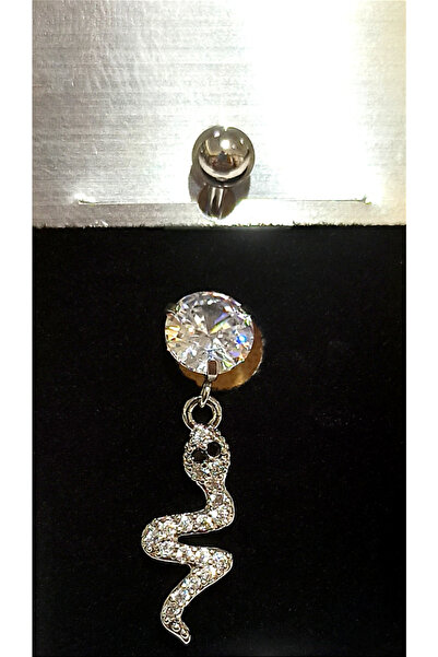 Monalisa Home Gümüş Renk Lüks Figürlü Gösterişli Göbek Pirsing