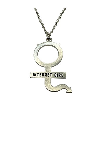 Herşey Nota Punk Style Devil Unisex Necklace – Gothic and Alternative Design