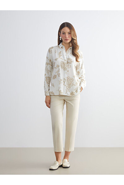 LC Waikiki Çiçekli Kadın Gömlek