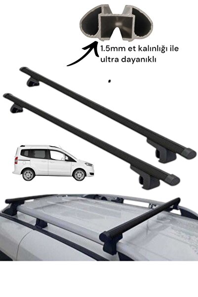 AnkaraTavanPort ATP FORD COURİER ARA ATKI ARA BAR PORT BAGAJ ÇITASI (SİYAH)