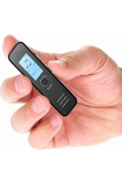 Tokurtech 32 GB Yeni Model Dijital Ekranlı+Kulaklık Hediyeli Profesyonel Ses Kayıt Cihazı