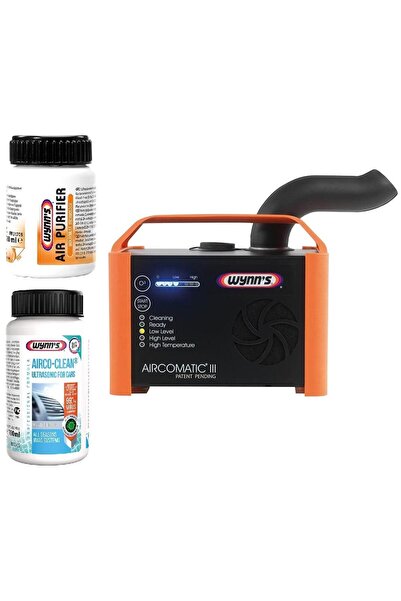 Wynns Pachet de curățare A/C: 1 x Generator de ozon Aircomatic III, 36 x Soluție de curățare ul