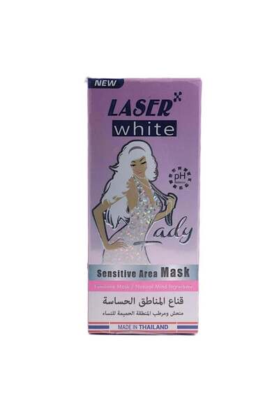 LASER WHITE قناع المناطق الحساسة ليزر وايت التيلندي50ملي