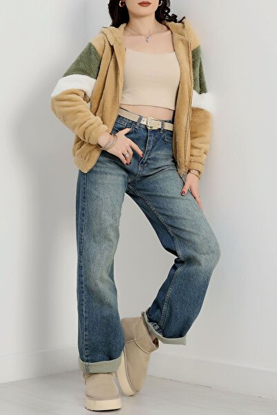 MODA سترة بغطاء للرأس كاميلمنت