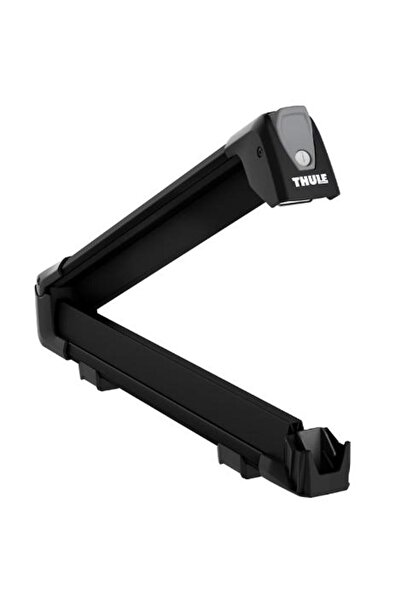 Thule SnowPack 732400 Ski and Snowboard Carrier, Crossbar Mount, Capacity: 4
