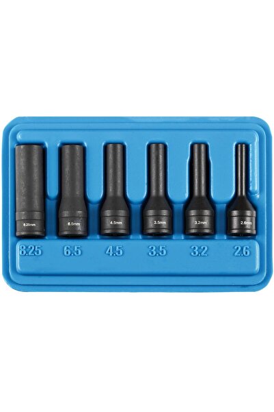 SW-Stahl Set de 6 inserții cu caneluri spiralate, dimensiune 1/4", pentru gău...