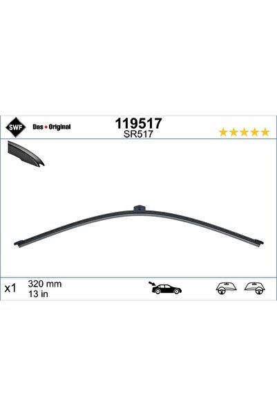 SWF Lamela Ștergător 119517