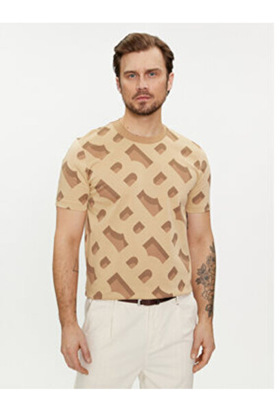 BOSS Ανδρικό T-Shirt 50504100 Μπεζ