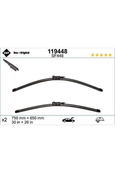 SWF Lamela Ștergător 119448