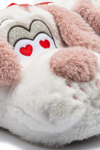 Twigy Ani Women's Animal Slippers White-Pink 36/41