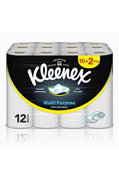 Kleenex Kleenex Multi-Purpose Kitchen Tissues 40 Tissues * 12 Rolls