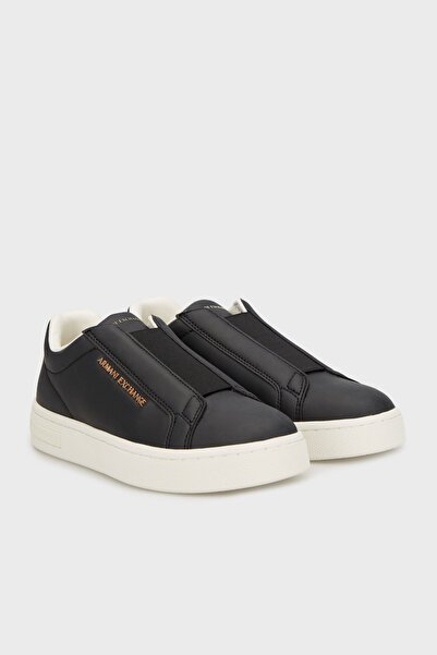 Armani Exchange Logolu Kalın Tabanlı Slip-On Sneaker Ayakkabı AYAKKABI XW001623 AF17449 UC001