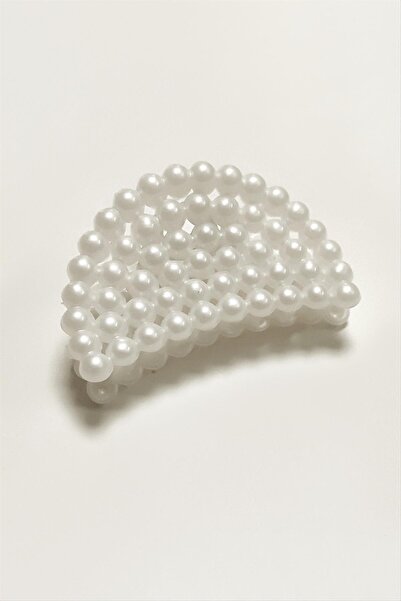 FREEDOM STOREE 6cm Oval Pearl Peg Buckle 1 Piece