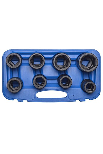 SW-Stahl Set de Chei pentru Impact, 1", Dimensiuni 27-50 mm, 8 Bucăți