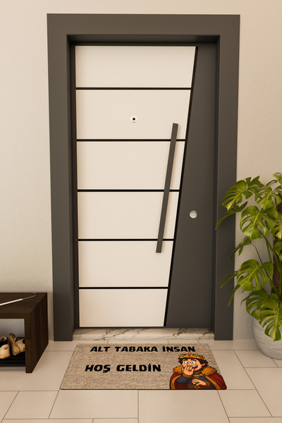 Dormot High Quality Digital Printing Brown, Prince, Cartoon Substrate-Themed Doormat