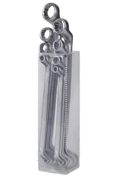 SW-Stahl Set de 8 chei inelare SW00180L, dimensiuni 6-22 mm, oțel crom-vanadi...