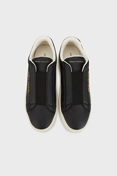 Armani Exchange Logolu Kalın Tabanlı Slip-On Sneaker Ayakkabı AYAKKABI XW001623 AF17449 UC001