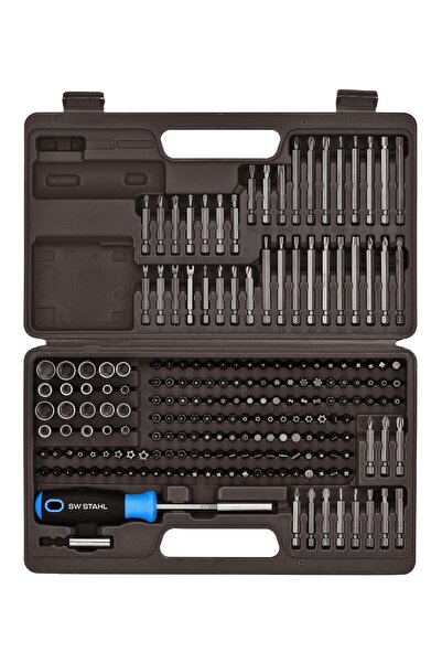 SW-Stahl 208-bit set, 1/4"