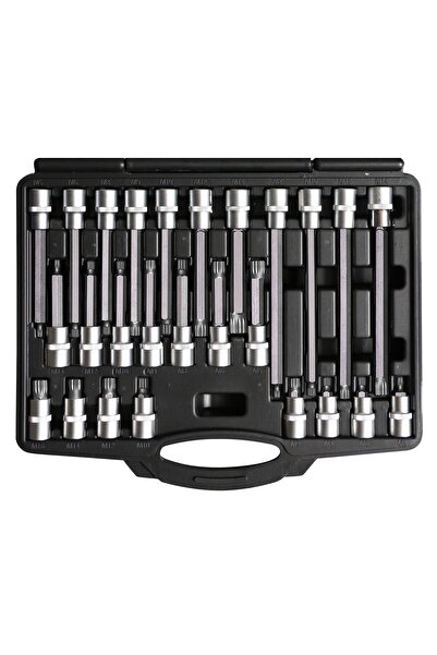 SW-Stahl Set de 26 biți de șurubelniță cu canelură internă, dimensiuni M5-M16...