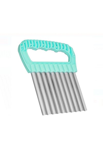 OEM Wavy knife for slicing vegetables - Stainless Steel 13.5x11 cm