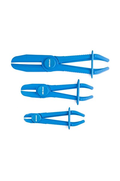 SW-Stahl Set de 3 clești tip clemă pentru furtun SW61705L, din plastic, lungi...