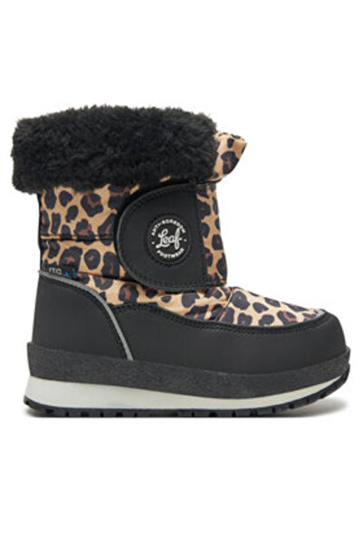 Leaf μπότες χιονιού για αγόρια LNAUT101K καφέ