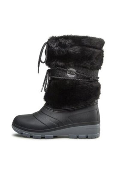 Olang γυναικείες χιονομπότες PUFF μαύρες