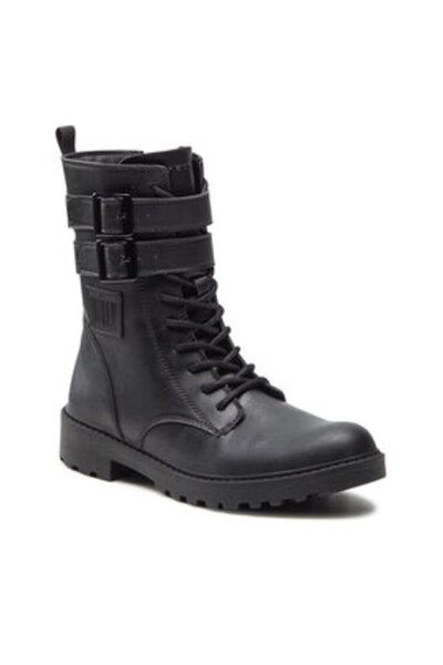 Geox γυναικείο trapper J2620B-000BC μαύρο