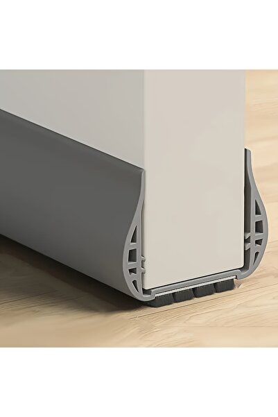 Choice Gray PVC Door Sealing Strip with Brush Windproof Dustproof Insectproof...