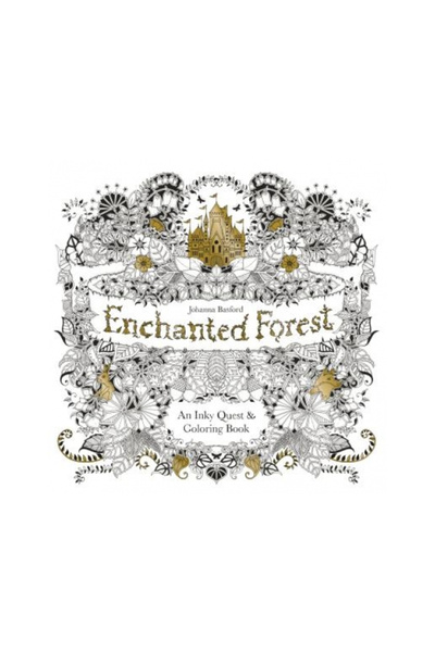 Laurence King Pub Enchanted Forest: An Inky Quest & Coloring Book