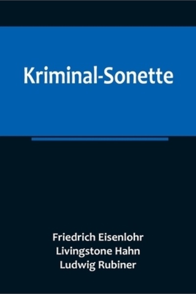Alpha Ed Kriminal-Sonette