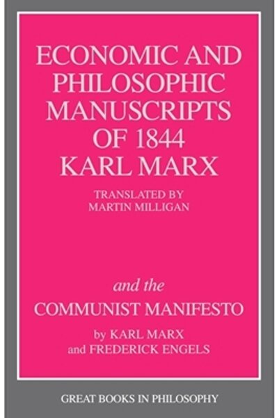 Prometheus Books Economic and Philosophic Manuscript