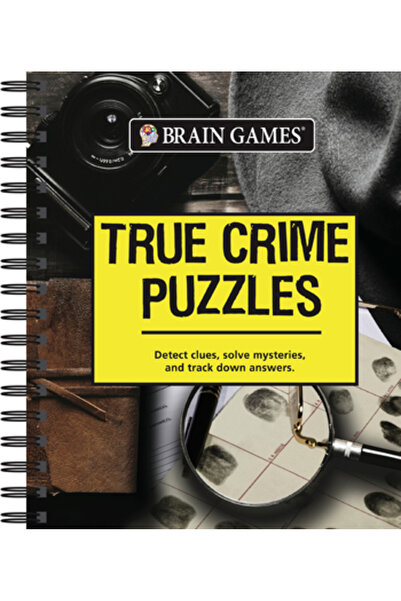Pubn Intl Brain Games True Crime Puzzles