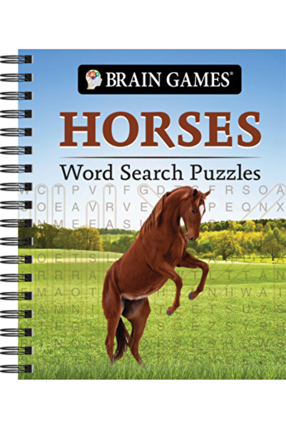 Pubn Intl Brain Games - Horses Word Search Puzzles