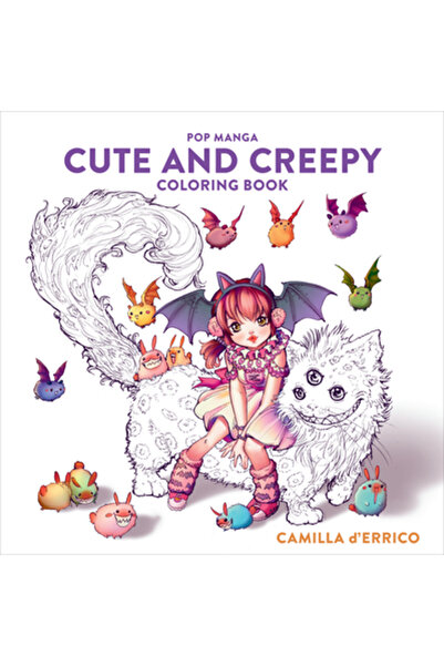 Watson Guptill Pubn Pop Manga Cute and Creepy Coloring Book