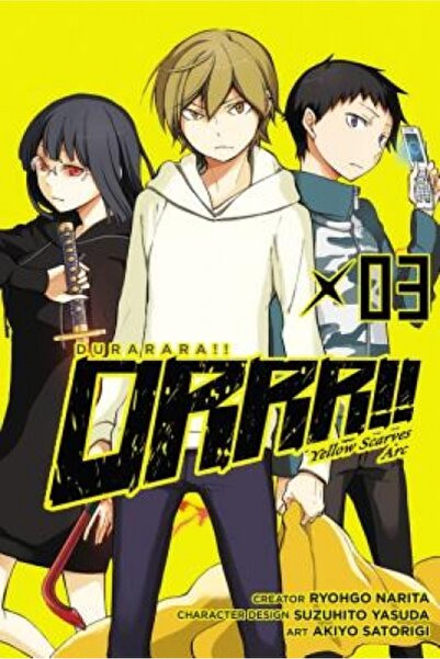 Yen Pr Durarara!! Yellow Scarves Arc, Volume 3
